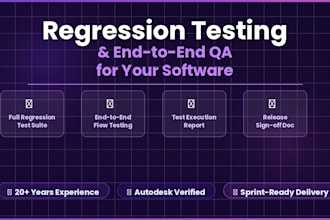 end to end testing and regression testing for your software