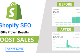 do proven shopify SEO to increase ranking