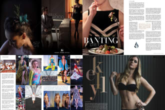 design a stunning magazine layout