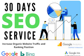 do 30 days best seo service to improve your site ranking