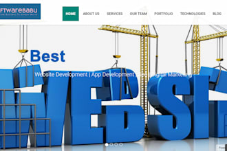 be your web developer in php projects