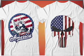 generate flag and graphic t shirt design