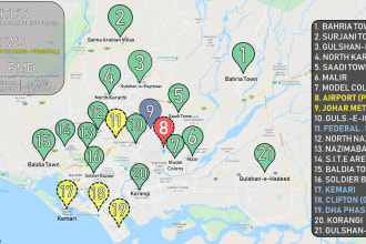 illustrate the best possible vector and graphic maps