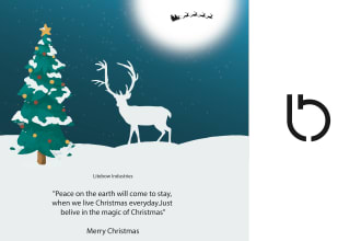 design beautiful christmas card and new year cards