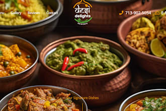 design wordpress restaurant website with online ordering