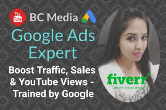 set up high quality google and youtube ads