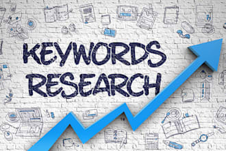 do SEO keyword research and competitor analysis