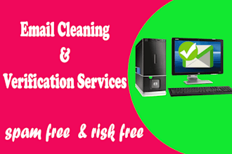 do email verification and list cleaning services 100k