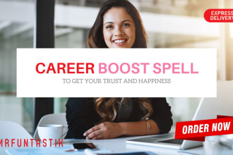 do a strong career success spell for you