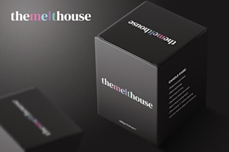 design premium candle label and jar packaging with realistic 3d mockup