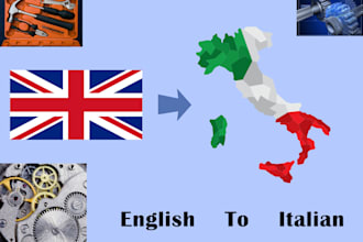 translate english to italian manually