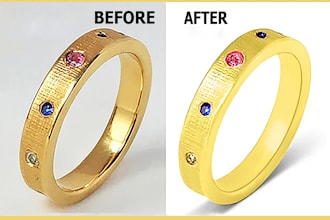 do jewelry photo retouching with photoshop
