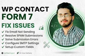 fix and create wordpress contact form 7 issues