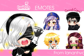 create custom twitch emotes and sub badges special for you