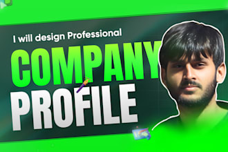 design premium company profile and crypto white paper