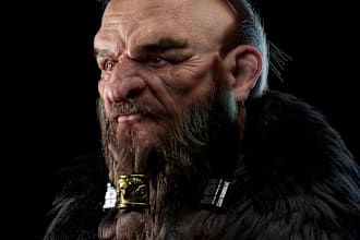 do a 3d character model for you