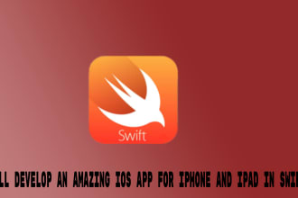 develop an amazing ios apps for iphone and ipad in swift 5