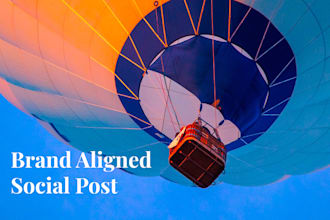 design a social media post