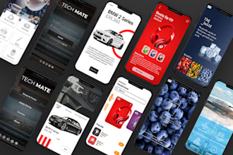 design awesome UI UX mobile app design