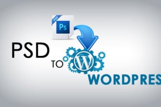 convert psd, xd to wordpress, psd, xd to HTML website design