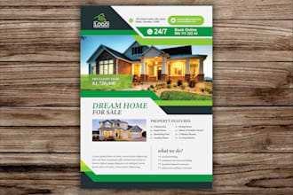 design a creative flyer for your business and event