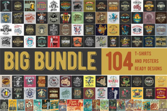 design unique retro vintage tee shirts within 24 hour