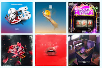 design professional  cover art for your songs