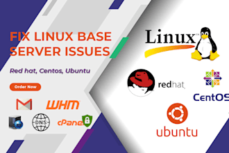 fix linux, whm, cpanel, mysql, email, dns,plesk, wordpress, laravel, php, vps