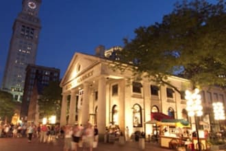 print and post 60 flyers in the Downtown Boston area