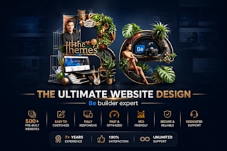 create a custom wordpress website using betheme