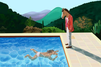 create digital paintings and illustrations