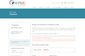 translate website using multilingual wpml