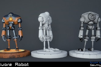 design 3d character model,texture,lighting