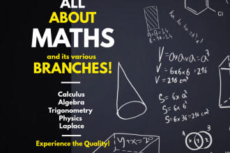 help you in all mathematics related tasks