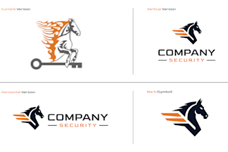 professionally redesign and refine your existing logo