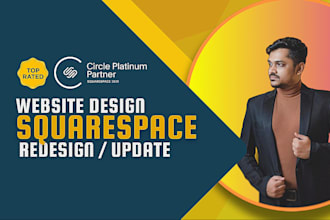 design, redesign or update responsive squarespace websites