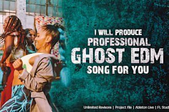 produce professional ghost edm song for you
