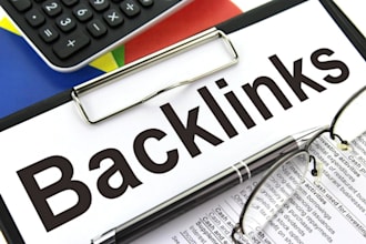 give manual  high quality  backlinks  SEO