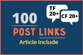 make 100 guest post backlinks to boost google ranking
