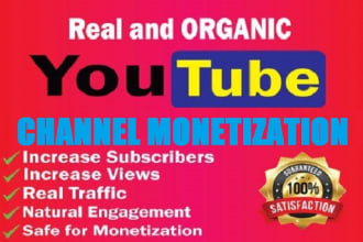 do fast youtube channel promotion via google ads to gain views and monetize