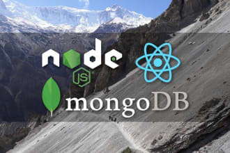 develop reactjs nodejs javascript HTML5 css application
