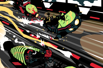 do action scenes and movie or concert posters