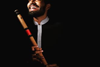 record bansuri, the indian bamboo flute, for you