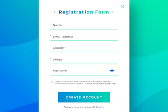 create php forms, contact form, and custom forms with email