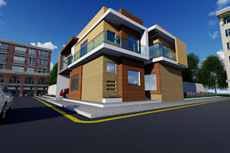 convert any building or house photo into sketchup 3d model