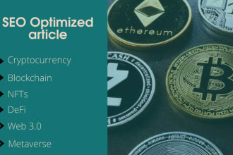 write articles on crypto, nft, defi, and blockchain