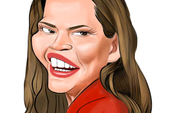 draw stunning digital caricature