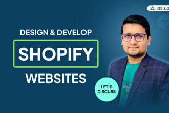 design and develop your shopify store