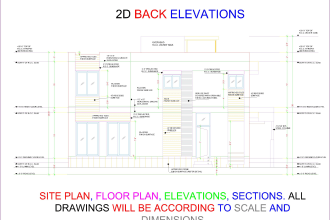 draw professional architecture, electrical, plumbing plans using autocad