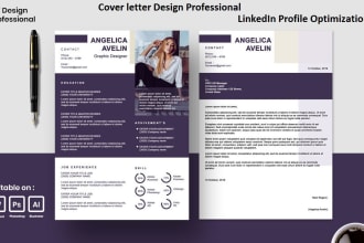 create and rewrite resume cover letter and linkedin profile